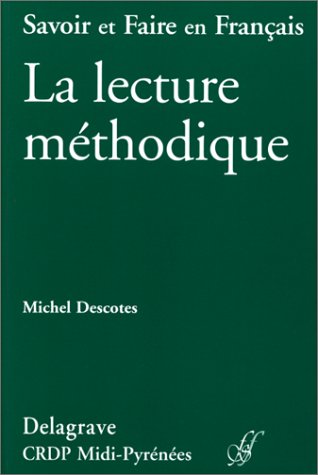 Imagen de archivo de La Lecture Mthodique a la venta por RECYCLIVRE