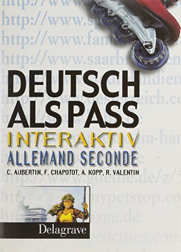 Imagen de archivo de Allemand 2de Deutsch als pass interaktiv a la venta por Ammareal