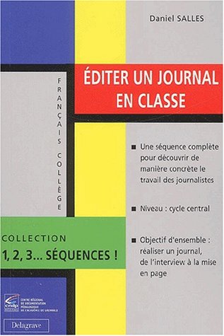 Beispielbild fr Editer un journal en classe zum Verkauf von Ammareal