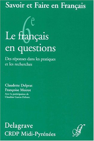 Beispielbild fr Le franais en questions (Guide pdagogique) zum Verkauf von Ammareal