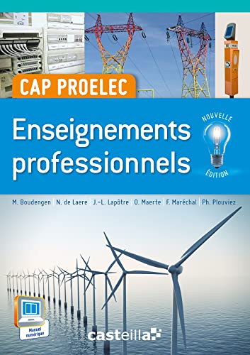 9782206100685: Enseignements professionnels CAP PROELEC (2015) - Manuel lve