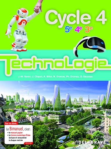 Stock image for Technologie Cycle 4, 5e, 4e, 3e : Bimanuel lve for sale by RECYCLIVRE