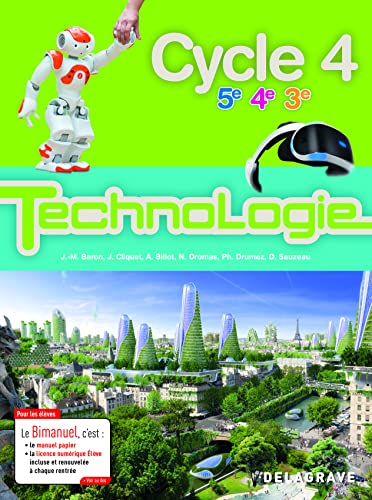 9782206101309: Technologie cycle 4 - Elve bimanuel 5e/4e/3e (Collge technologie)
