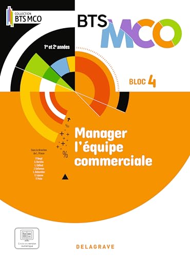 Beispielbild fr Bloc 4 - Manager l?quipe commerciale BTS MCO 1 et 2 (2024) - Pochette lve zum Verkauf von Gallix