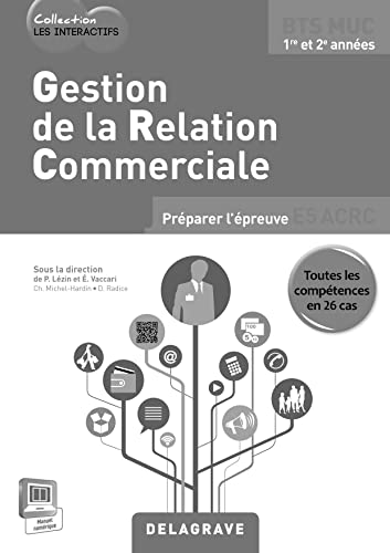 Beispielbild fr Geston de la relation commerciale BTS MUC 1re et 2e annes : Livre du professeur (1Cdrom) zum Verkauf von medimops