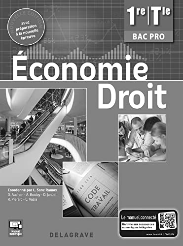 Stock image for conomie Droit 1re, Tle Bac Pro (2016) - Spcimen for sale by Ammareal