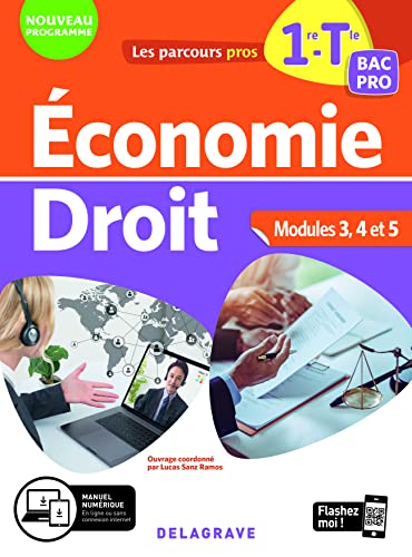 Stock image for conomie-Droit 1re, Tle Bac Pro (2020) - Pochette lve for sale by Ammareal