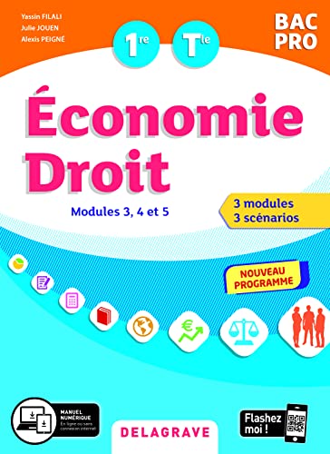 Beispielbild fr conomie-Droit 1re, Tle Bac Pro, modules 3, 4, 5(2020) - Pochette lve zum Verkauf von medimops