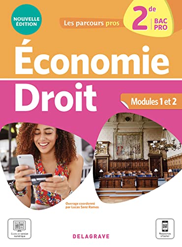 Stock image for conomie-Droit 2de Bac Pro (2021) - Pochette lve for sale by Ammareal