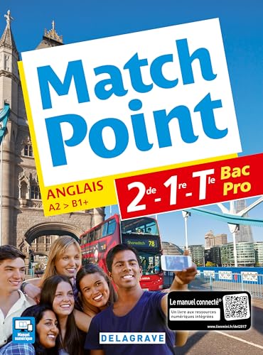 Beispielbild fr Match point 2de, 1re, Tle Bac Pro (Anglais) - Pochette lve zum Verkauf von medimops
