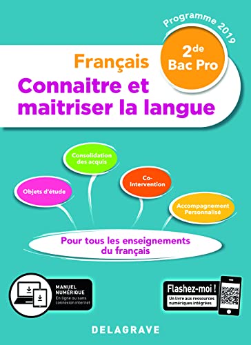 Stock image for Connaitre et maitriser la langue 2de Bac Pro (2019) - Pochette  l ve: Français for sale by WorldofBooks