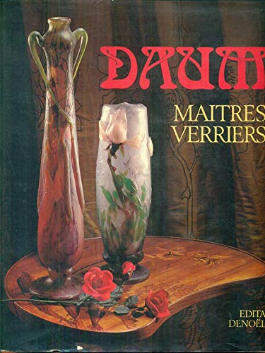 9782207100554: DAUM MAITRES VERRIERS (1870-1980)