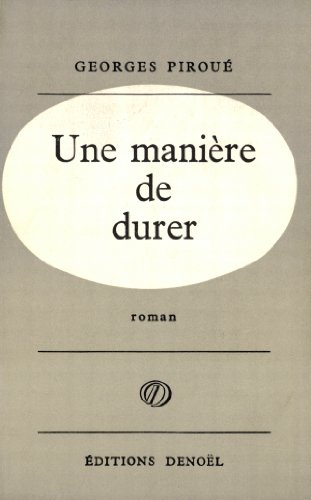 Beispielbild fr UNE MANIERE DE DURER zum Verkauf von Buchpark