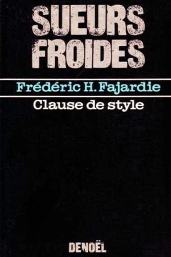 Beispielbild fr Clause de style : roman noir zum Verkauf von medimops