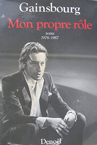 Beispielbild fr Mon propre rle (Tome 2-Textes 1976-1987) zum Verkauf von medimops