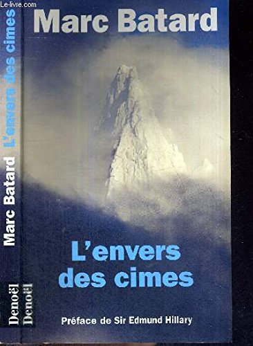 9782207243084: L'ENVERS DES CIMES