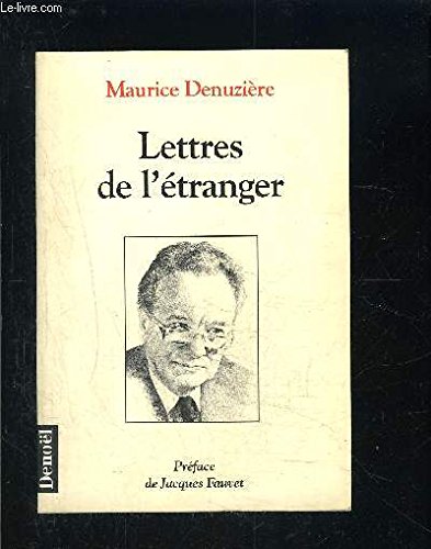 Beispielbild fr Lettres de ltranger zum Verkauf von Ammareal
