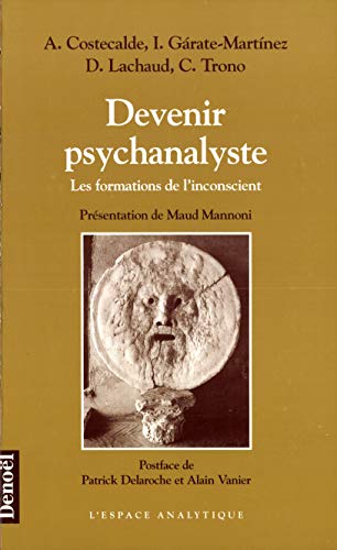 Imagen de archivo de Devenir psychanalyste a la venta por medimops