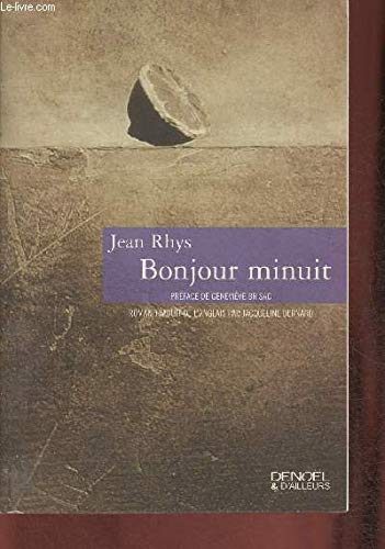 Stock image for Bonjour minuit for sale by WorldofBooks