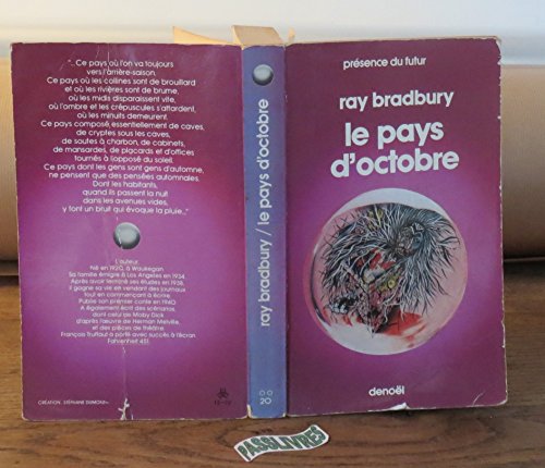 LE PAYS D'OCTOBRE (PRESENCE FUTUR) (9782207300206) by Ray Bradbury