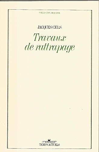 9782209056941: Travaux de rattrapage