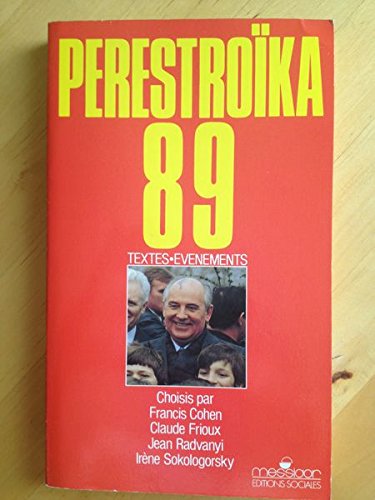 Stock image for Perestroka 89 for sale by Chapitre.com : livres et presse ancienne