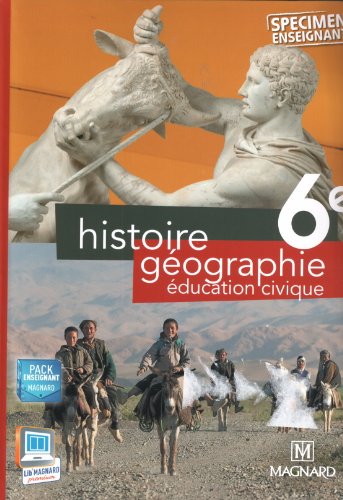 Beispielbild fr Histoire Gographie Education Civique 6 zum Verkauf von Ammareal