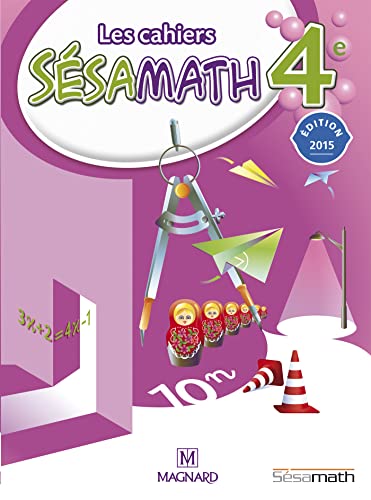 9782210104655: Les cahiers Ssamath 4e