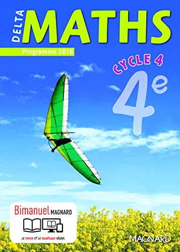 Beispielbild fr Delta maths 4e cycle 4 - Nouveau programme 2016 zum Verkauf von Ammareal