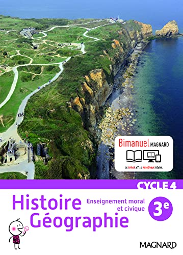 Stock image for Histoire, gographie, enseignement moral et civique - cycle 4 - 3e - bimanuel for sale by LiLi - La Libert des Livres
