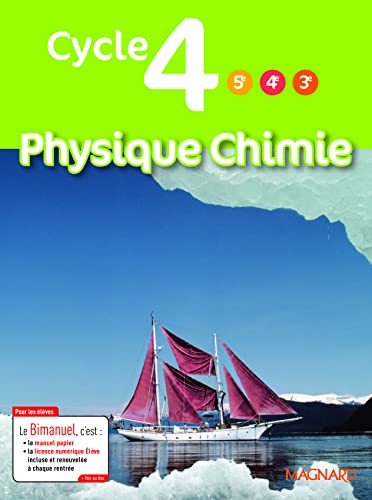 Imagen de archivo de Physique Chimie Cycle 4 (5e/4e/3e): Bimanuel Magnard : le manuel papier + la licence num rique El ve incluse. a la venta por WorldofBooks