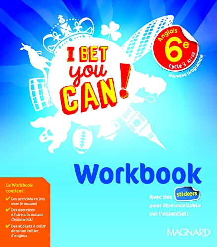 Stock image for Anglais 6e cycle 3 A1-A2 I bet you can! : Workbook for sale by Ammareal