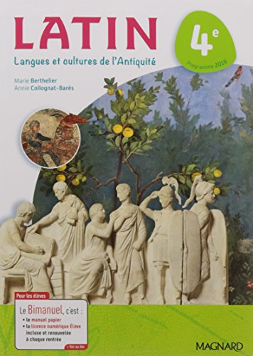 Beispielbild fr Latin 4e : Langues et cultures de l'Antiquit zum Verkauf von medimops