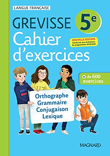 9782210115286: Cahier Grevisse - Franais - 5e - Edition 2021