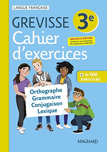 Beispielbild fr Cahier Grevisse - Franais - 3e - Edition 2021 zum Verkauf von Ammareal