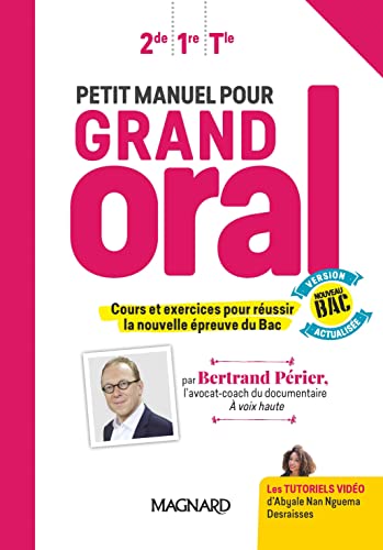 Imagen de archivo de Petit manuel pour Grand Oral (2020) - Manuel lve a la venta por Ammareal
