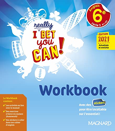 Imagen de archivo de I Really Bet You Can! Anglais 6e (2021) - Workbook a la venta por LeLivreVert