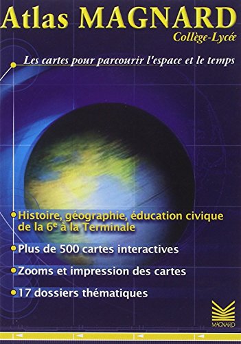 Beispielbild fr CD ROM atlas multipostes 5ex (Scolaire matriel secondaire) (French Edition) zum Verkauf von Gallix