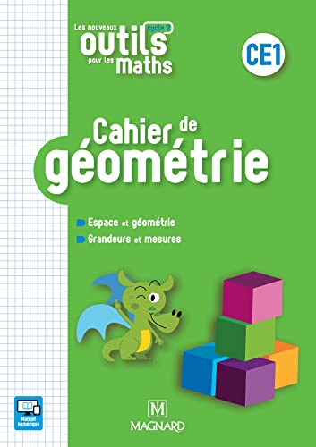 Imagen de archivo de Les Nouveaux Outils pour les Maths CE1 (2018) - Cahier de gomtrie a la venta por Ammareal