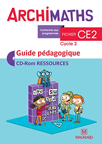 Stock image for Archimaths CE2 (2018) - Version fichier - Guide pdagogique avec CD-Rom for sale by Ammareal