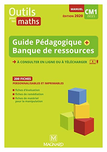 Stock image for Outils pour les Maths CM1 (2020) - Guide pdagogique papier + Banque de ressources  tlcharger for sale by Buchpark