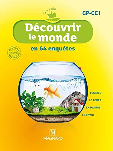 Beispielbild fr Dcouvrir le monde en 64 enqutes CP/CE1 : Programme 2008 zum Verkauf von Better World Books