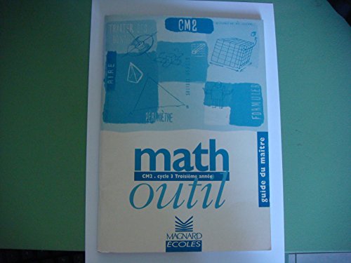 9782210554658: Math Cm2. Guide Du Maitre