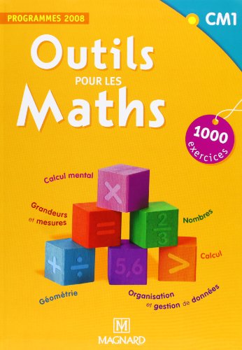 Stock image for Outils pour les maths CM1 : Programmes 2008 for sale by Ammareal