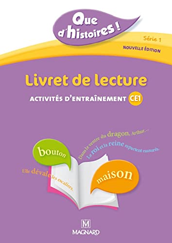 Stock image for Que d'histoires ! CE1- Srie 1 (2011) - Livret de lecture [Broch] Guillaumond, Franoise; Lagache, Franoise et Peirtsegaele, Marie-Claude for sale by BIBLIO-NET
