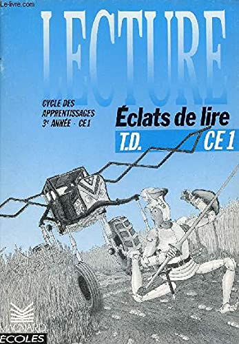 Stock image for clats de lire : Lecture, CE1 (Travaux dirigs) for sale by Ammareal