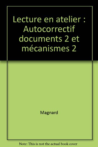 9782210666825: Lecture en atelier: Autocorrectif documents 2 et mcanismes 2