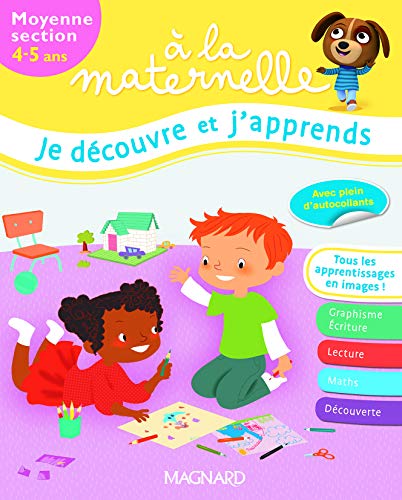 9782210740402: Je dcouvre et j'apprends  la maternelle Moyenne section 4-5 ans