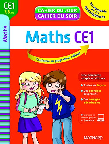 Stock image for Cahier du jour/cahier du soir - Maths CE1 (Jour soir Cahiers primaire) for sale by WorldofBooks