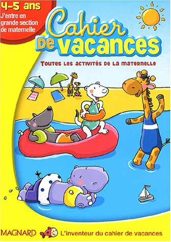 Beispielbild fr Cahier de vacances j'entre en GS 4-5 ans (French Edition) zum Verkauf von ThriftBooks-Dallas